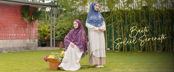 Belanja Bergo Hijab Motif Embriodery Pattern Cutting di DOA Indonesia