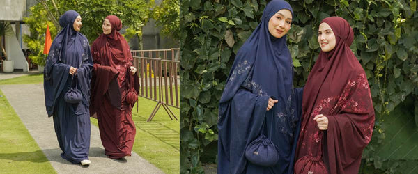 mukena premium silk nyaman dan adem