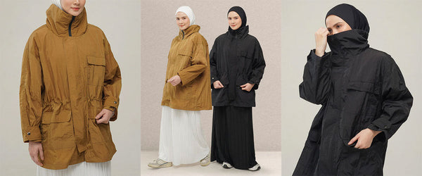 Jaket Olahraga Wanita Muslimah dari DOA Indonesia, Melangkah Aktif dan Syar'i