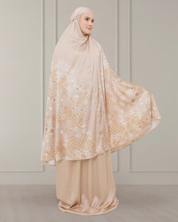 Airi Prayer Robe - Soft Brown