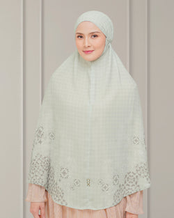 Baiti Airi Khimar Syar'i ( Timeless ) - Green Lily