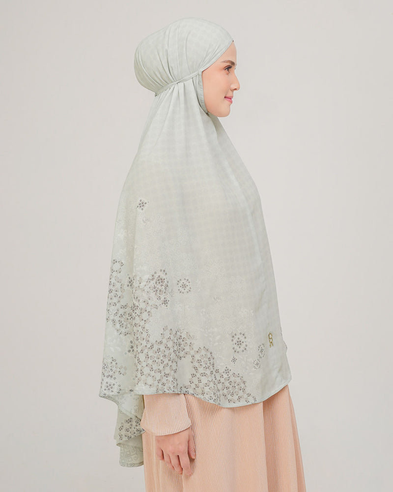 Baiti Airi Khimar Syar'i ( Timeless ) - Green Lily