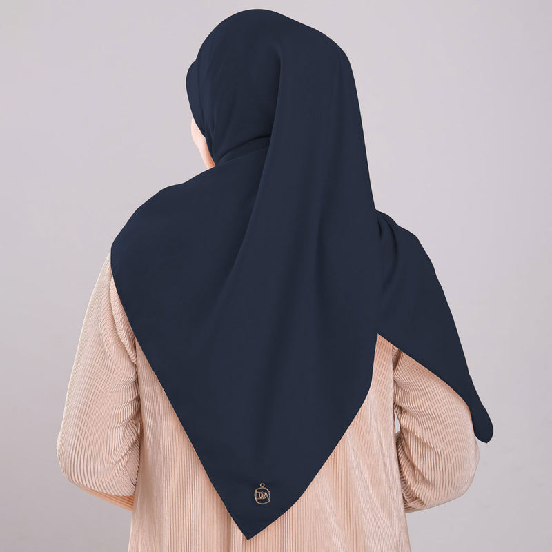 Aleesha Paris Voal  - Navy Blue