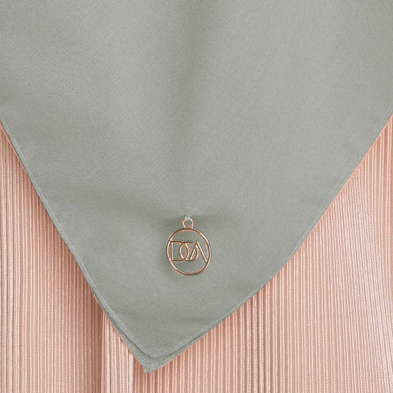 Aleesha Paris Voal  - Whisper Green