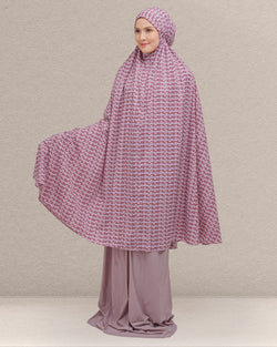 Ayca Travel Prayer Robe - Magenta