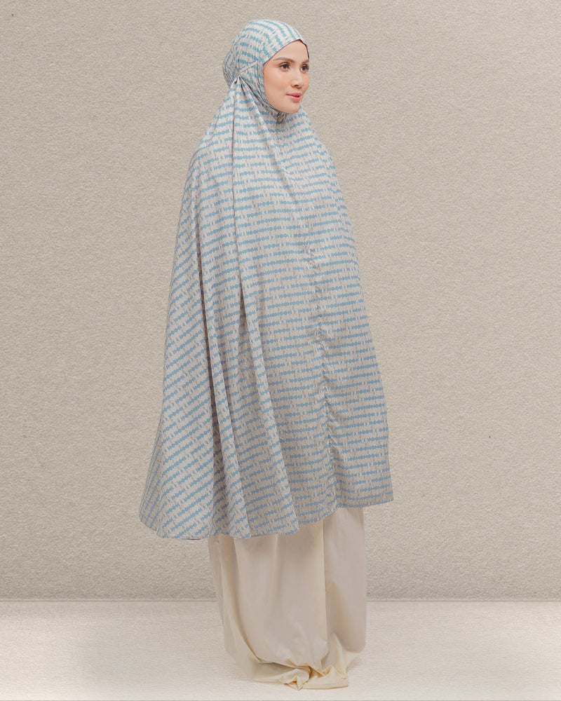 Ayca Travel Prayer Robe - Blue