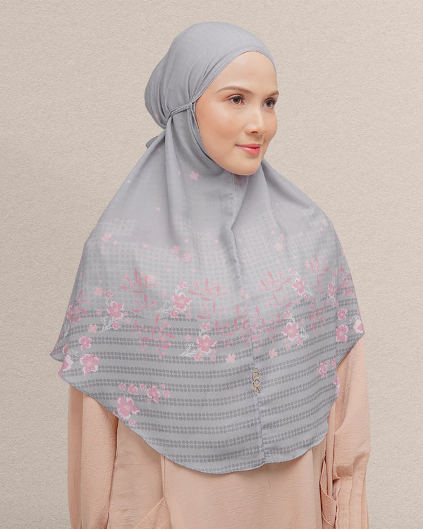 Baiti Zehra Khimar ( Simplicity ) - Grey