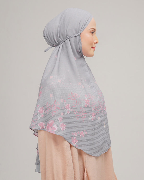 Baiti Zehra Khimar ( Simplicity ) - Grey