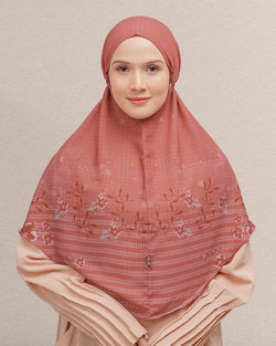 Baiti Zehra Khimar ( Simplicity ) - Tomato