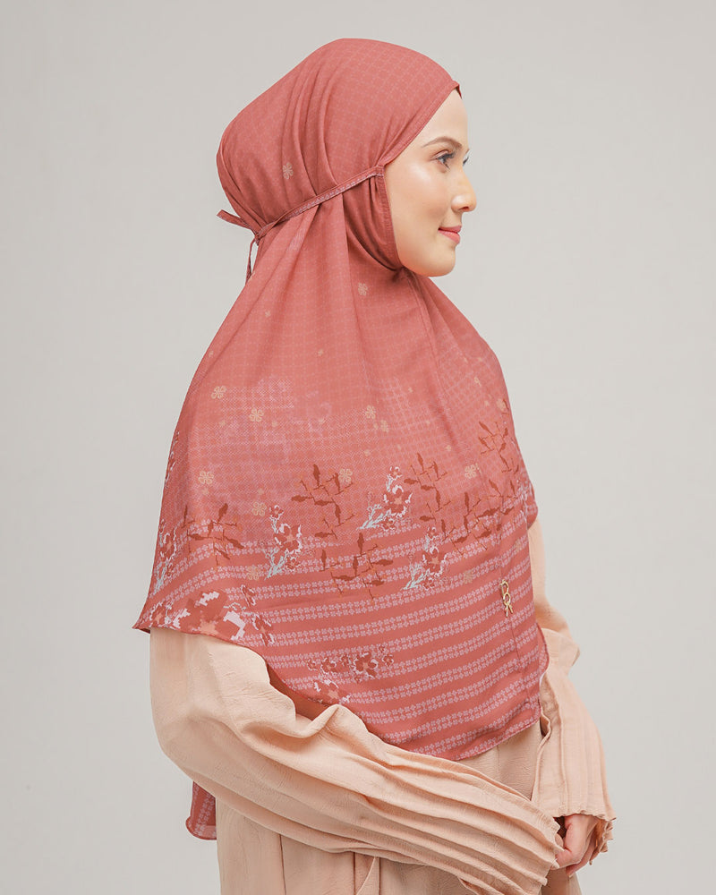 Baiti Zehra Khimar ( Simplicity ) - Tomato