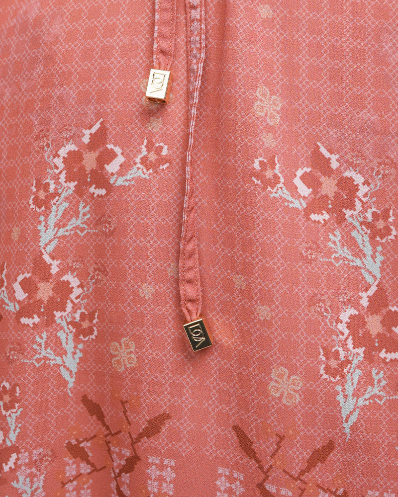 Baiti Zehra Khimar ( Simplicity ) - Tomato
