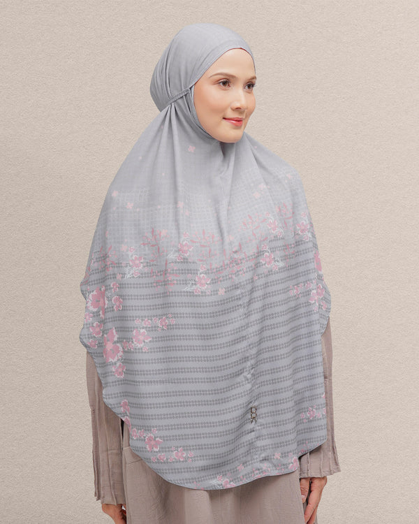 Baiti Zehra Khimar Syar'i ( Simplicity ) - Grey