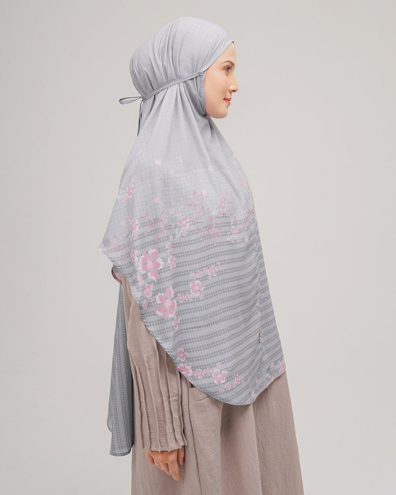 Baiti Zehra Khimar Syar'i ( Simplicity ) - Grey