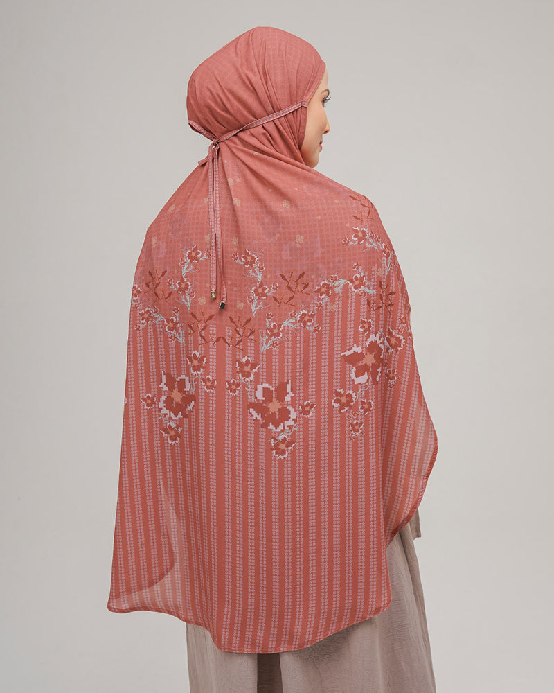 Baiti Zehra Khimar Syar'i ( Simplicity ) - Tomato