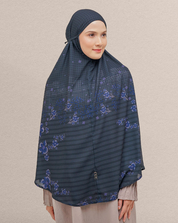 Baiti Zehra Khimar Syar'i ( Timeless ) - Onyx