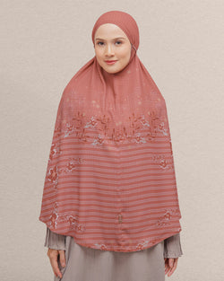 Baiti Zehra Khimar Syar'i ( Timeless ) - Tomato