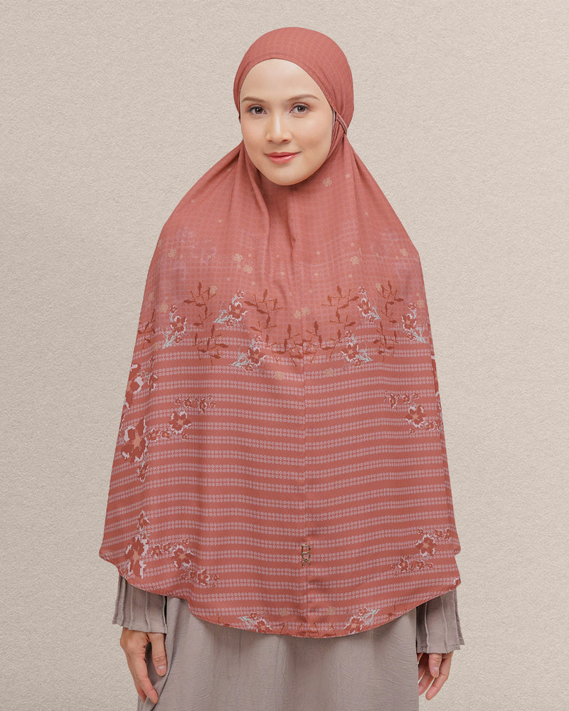 Baiti Zehra Khimar Syar'i ( Timeless ) - Tomato