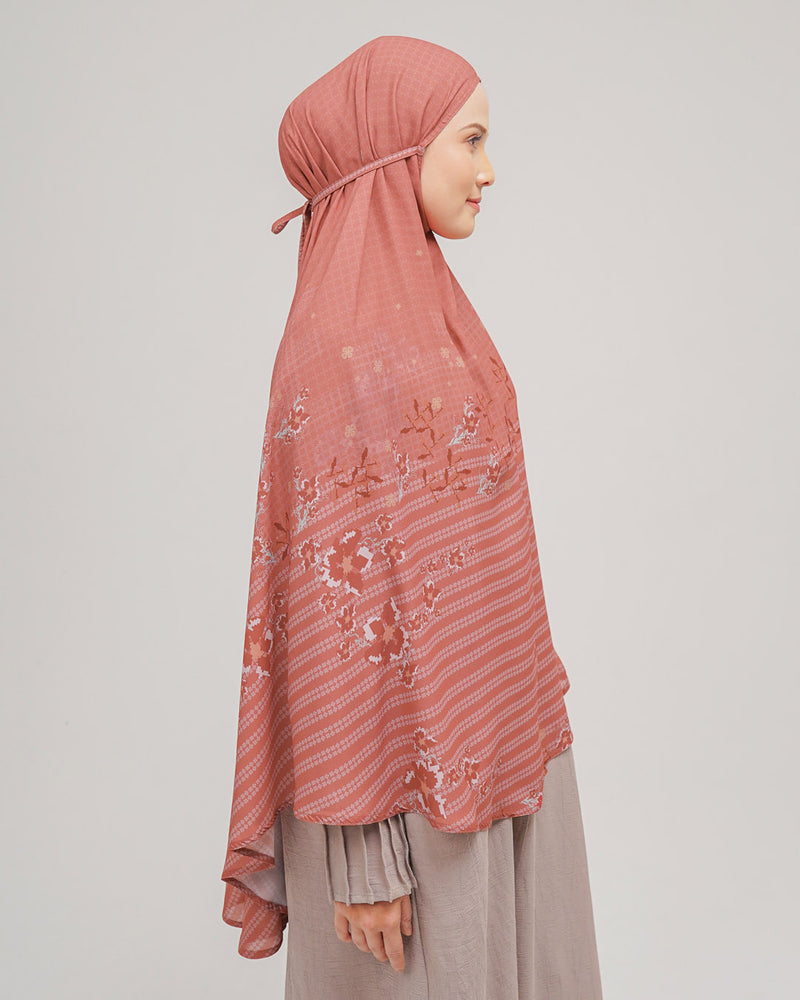 Baiti Zehra Khimar Syar'i ( Timeless ) - Tomato