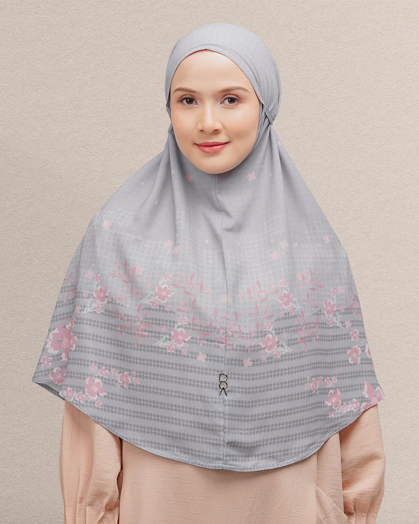 Baiti Zehra Khimar ( Timeless ) - Grey