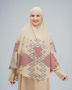 Baiti Khansa Khimar Syar'i - Butter Cream