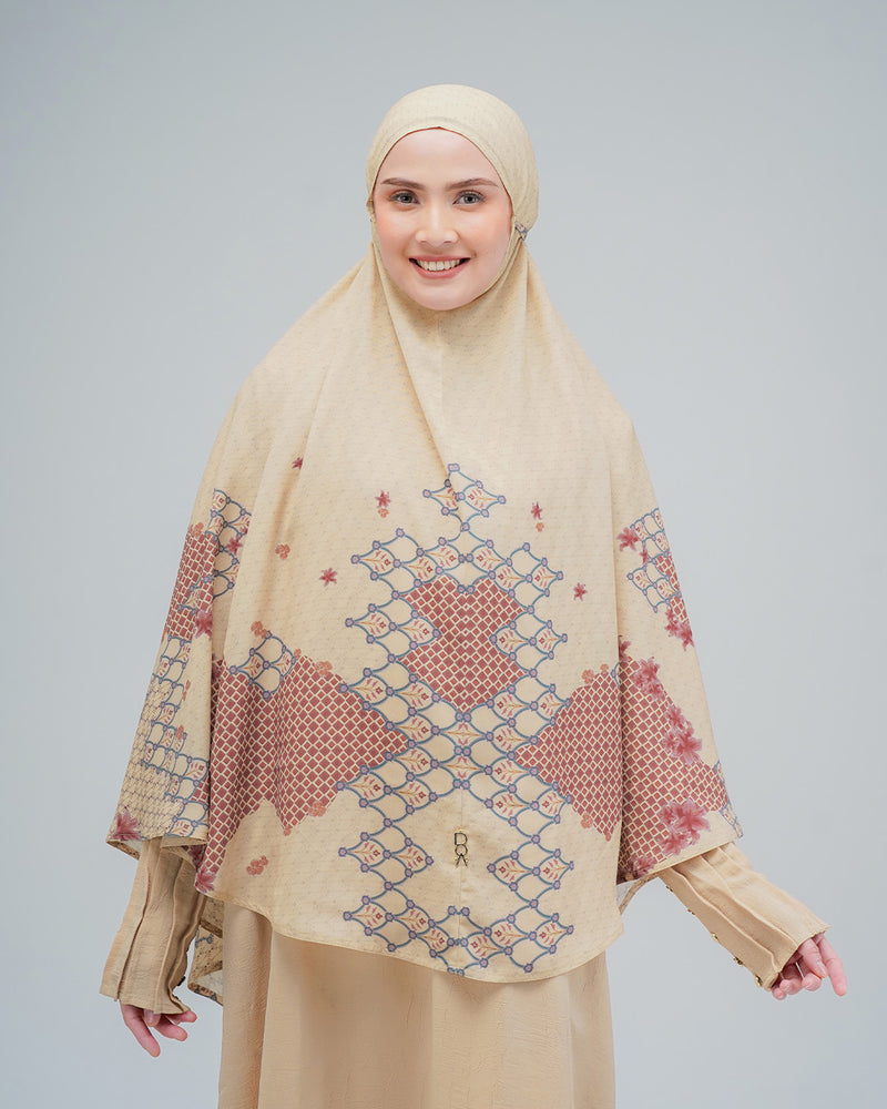 Baiti Khansa Khimar Syar'i - Butter Cream