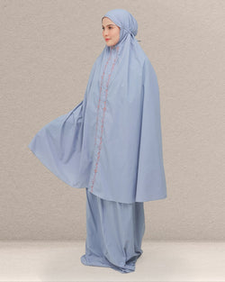 Qilla Travel Prayer Robe - Blue