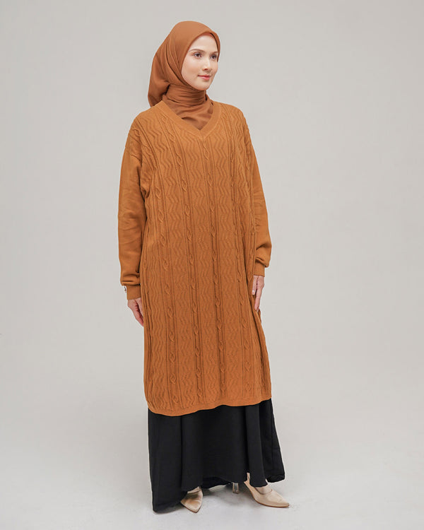 Cyra Knit - Terracotta