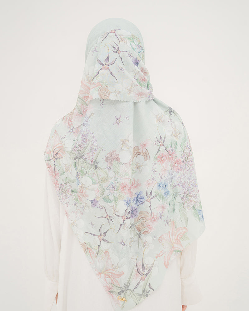 Qays Scarf Syar'i - Mint