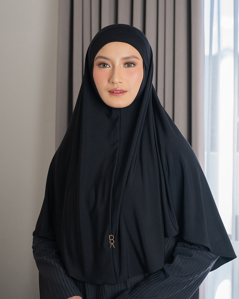 Sherlyta Khimar - Black