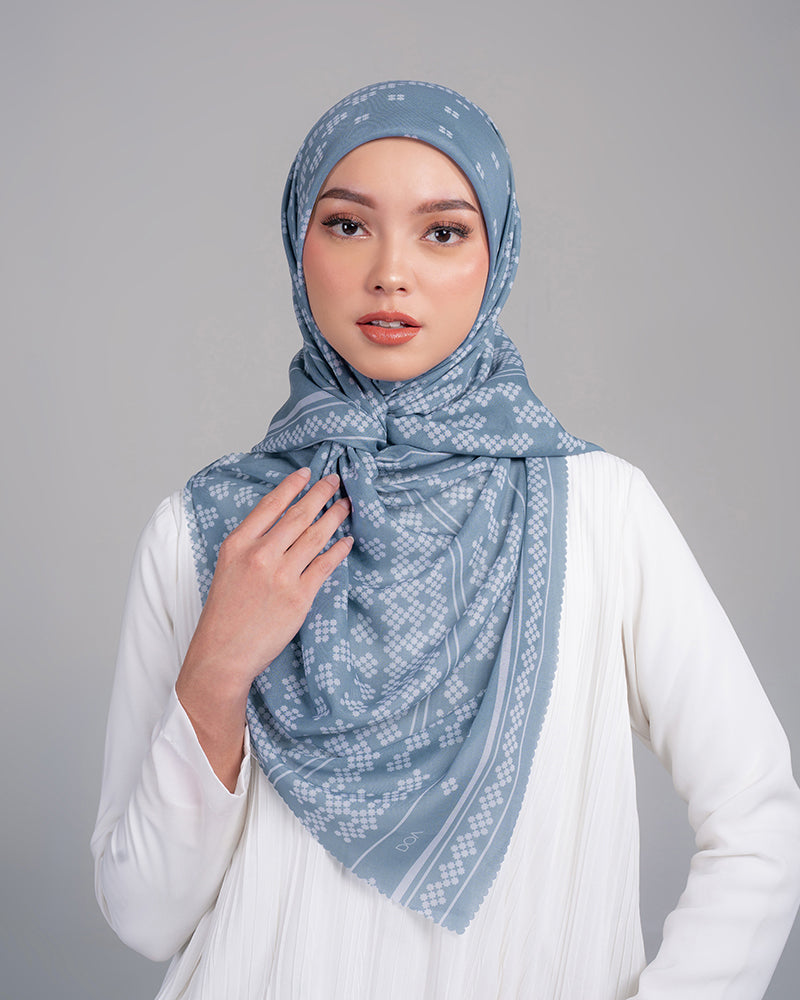 Aziera Scarf - Blue Denim