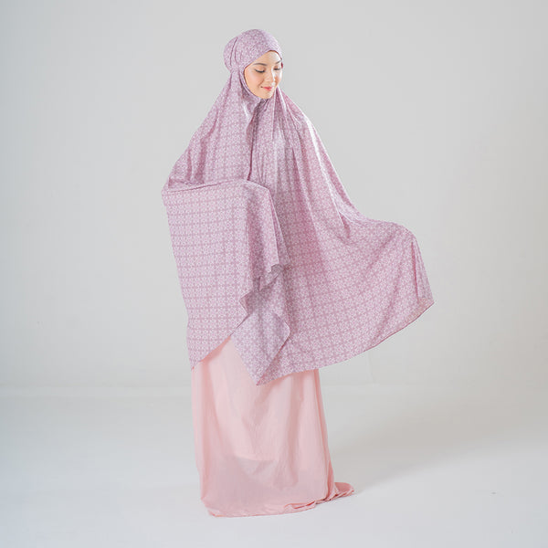 Ayra Travel Prayer Robe - Pink