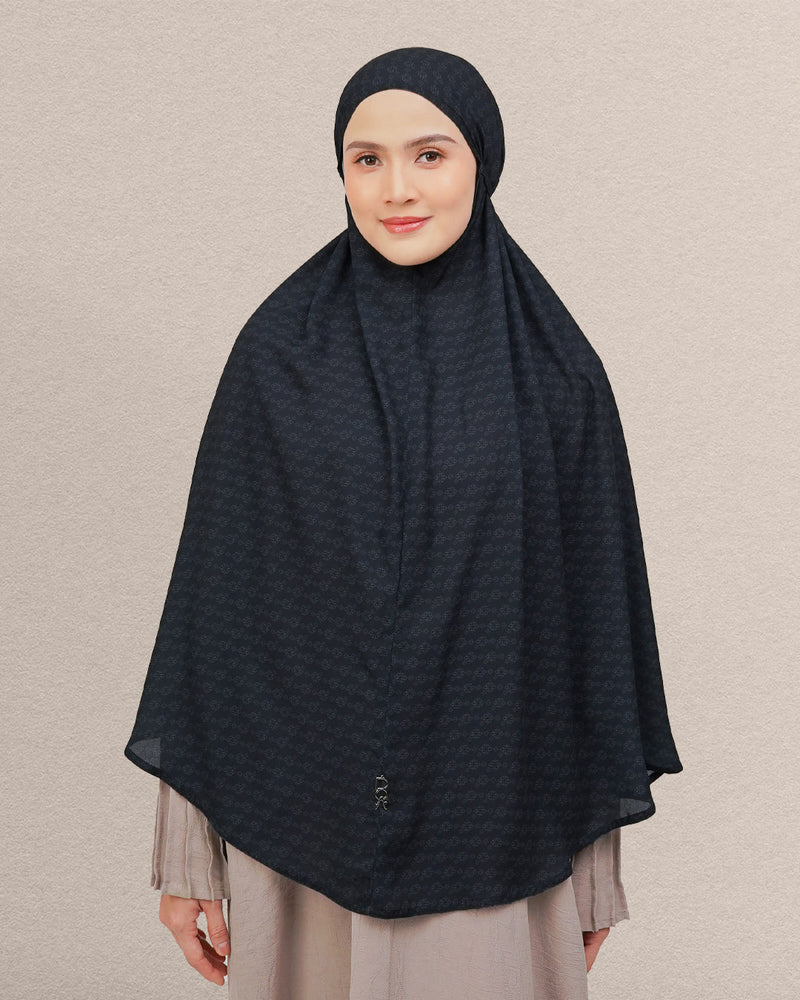 Baiti Eleanor Khimar Syar'i - Black