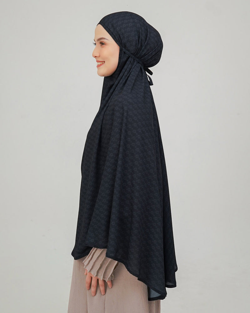 Baiti Eleanor Khimar Syar'i - Black
