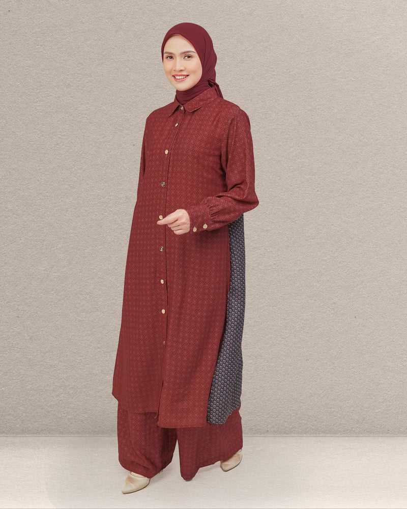 Eve Tunic Set - Ruby