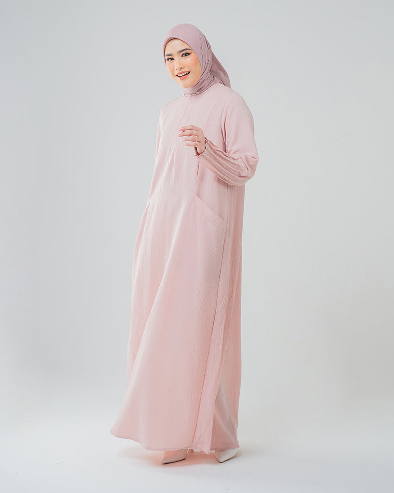 Ameera Dress - Dusty Pink