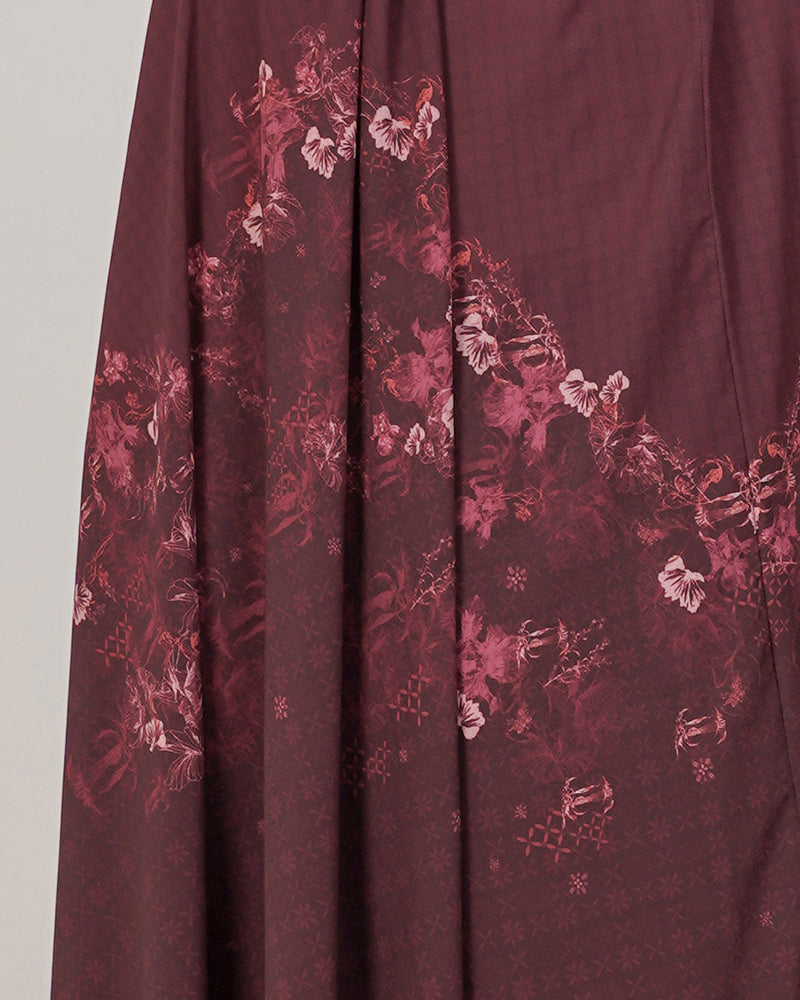 Haifa Prayer Robe - Burgundy