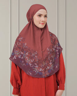 Baiti Humaira Khimar ( Simplicity ) - Maroon