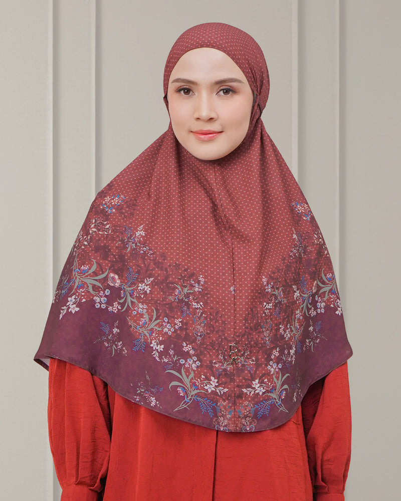 Baiti Humaira Khimar ( Timeless ) - Maroon