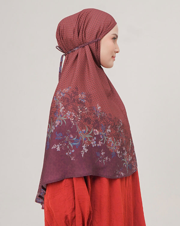 Baiti Humaira Khimar ( Timeless ) - Maroon