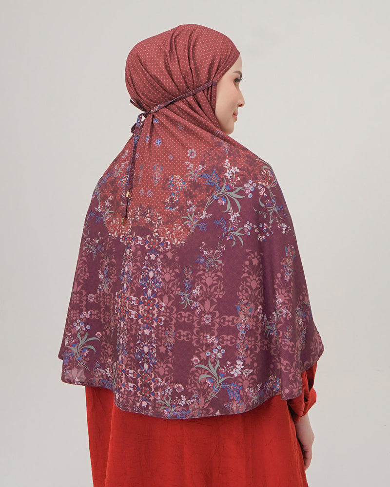 Baiti Humaira Khimar ( Timeless ) - Maroon