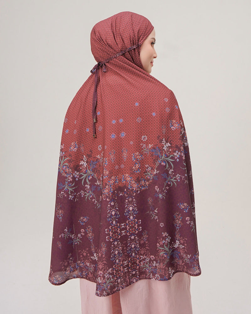 Baiti Humaira Khimar Syar'i ( Timeless ) - Maroon