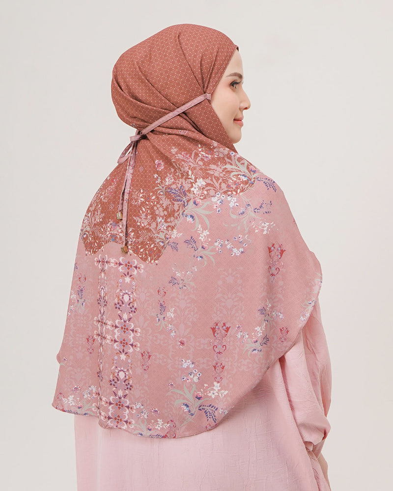 Baiti Humaira Khimar ( Simplicity ) - Teracotta