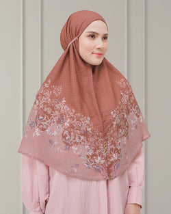 Baiti Humaira Khimar ( Timeless ) - Teracotta