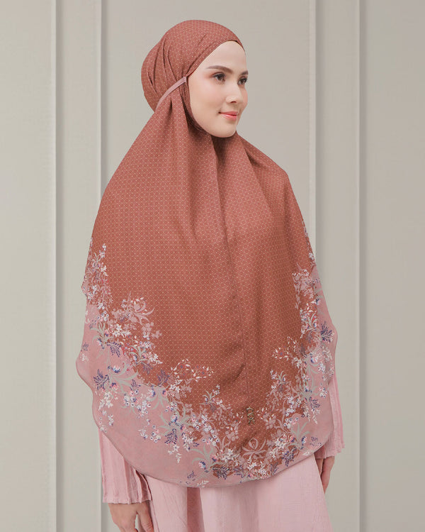 Baiti Humaira Khimar Syar'i ( Simplicity ) - Teracotta