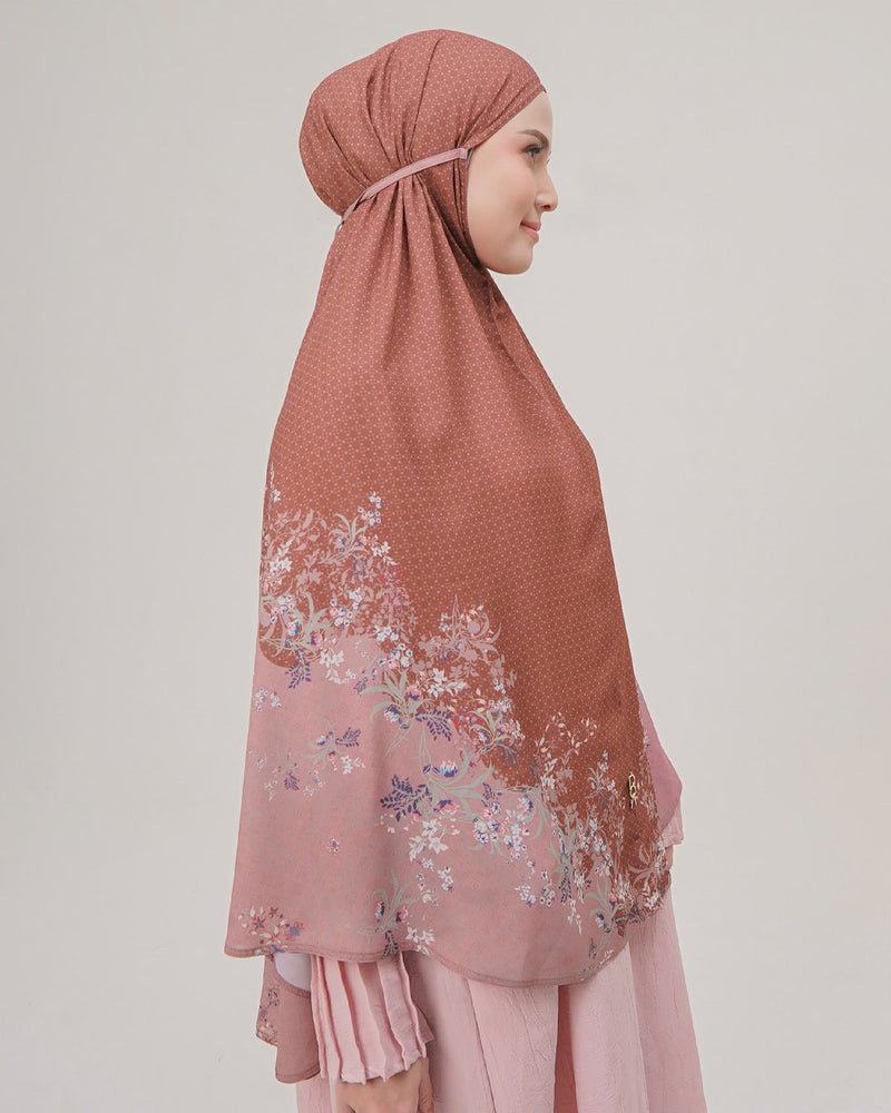 Baiti Humaira Khimar Syar'i ( Timeless ) - Teracotta