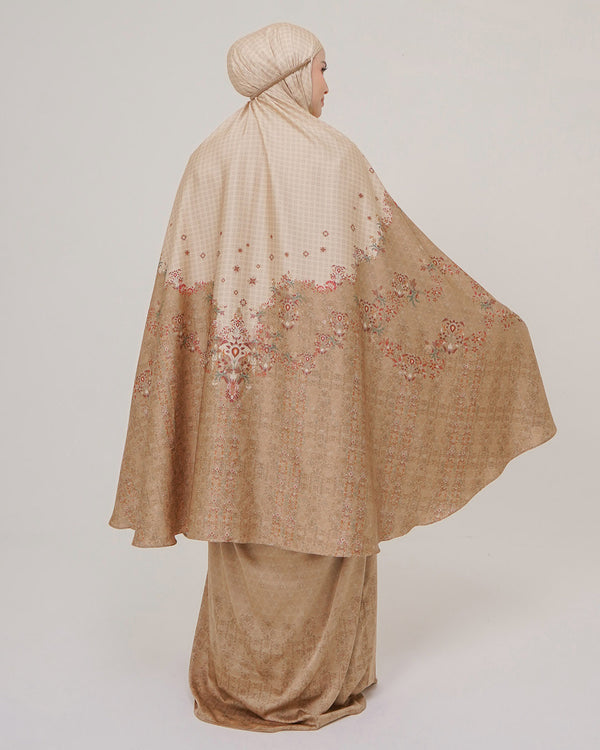 Humaira Prayer Robe - Latte