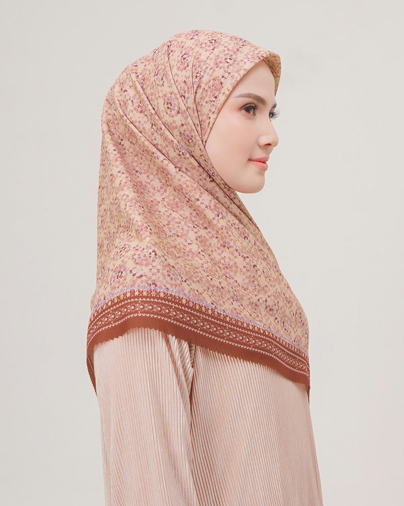 Humaira Scarf - Chestnut