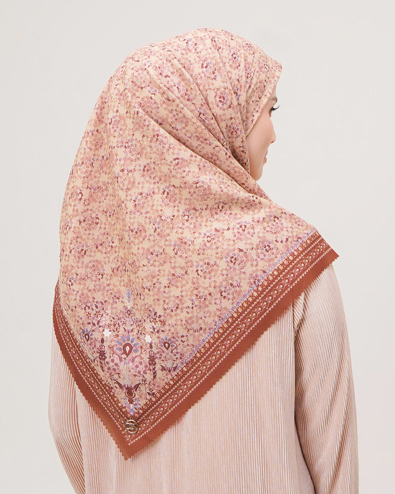 Humaira Scarf - Chestnut