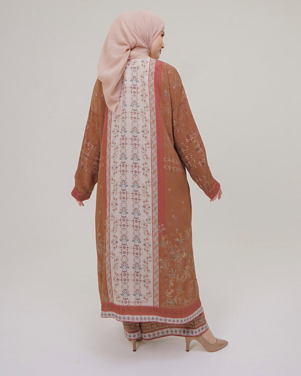 Humaira Tunic Set - Teracotta