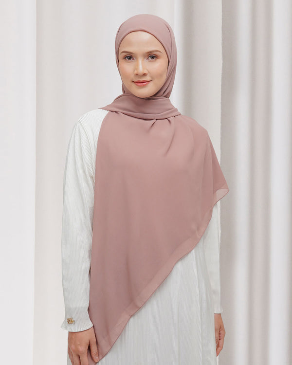 Khalisa Hijab Instant - Rosy Brown